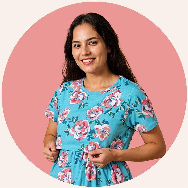 Maternity & Feeding Maxi - Pull Up Style