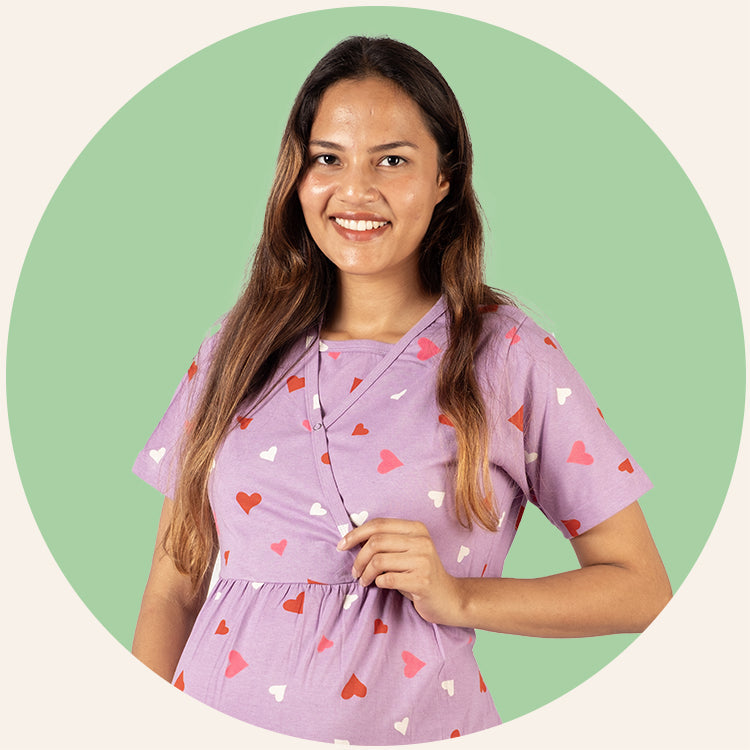 Maternity & Feeding Maxi - Side Pull Style