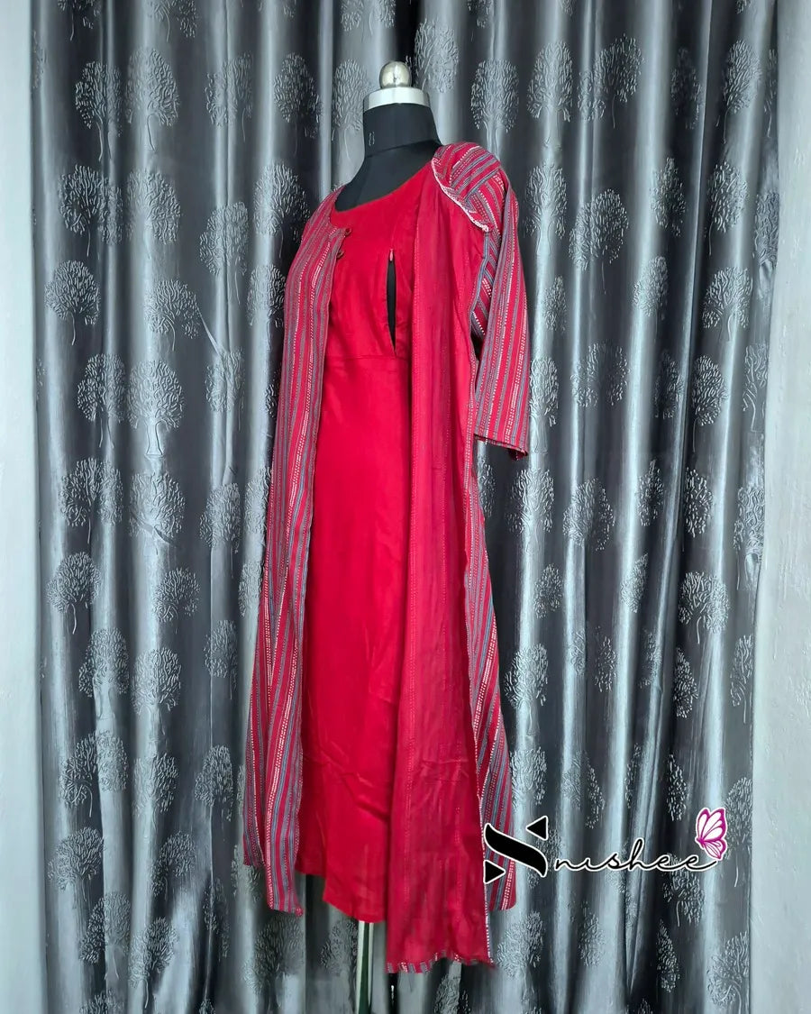 Maternity Feeding Kurti - WITH ZIP (MF009)