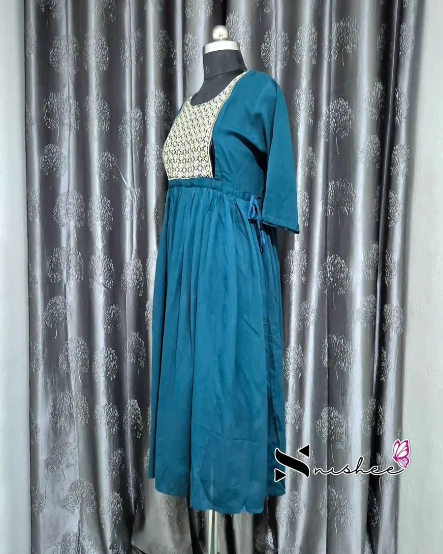 Maternity Feeding Kurti - WITH ZIP (MF023)