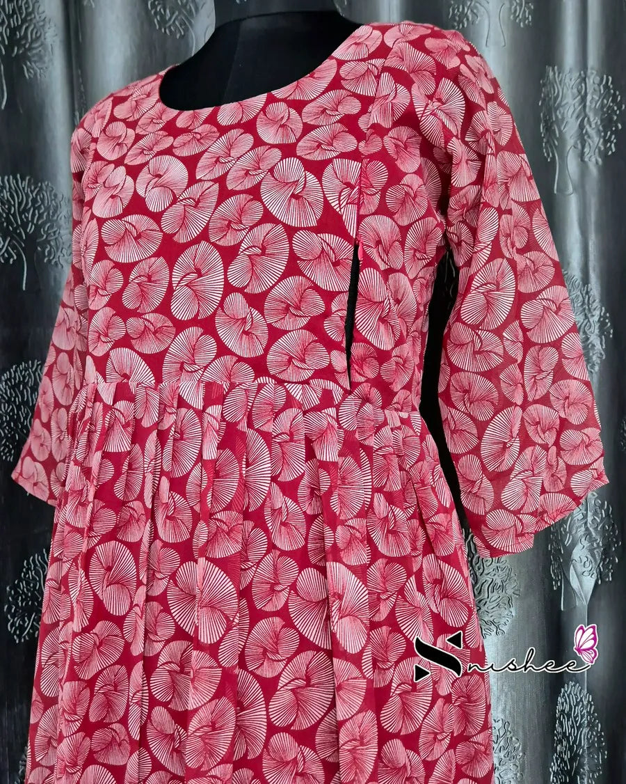 Maternity Feeding Kurti - WITH ZIP (MF027)