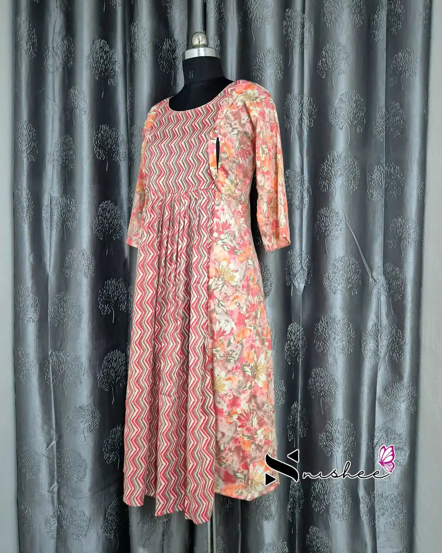 Maternity Feeding Kurti - WITH ZIP (MF036A)