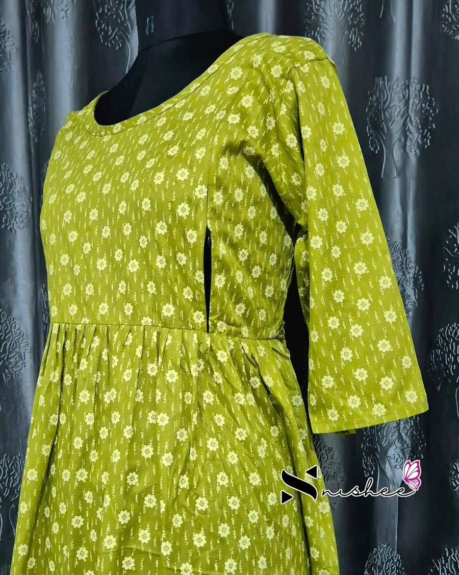 Maternity Feeding Kurti - WITH ZIP (MF046A)