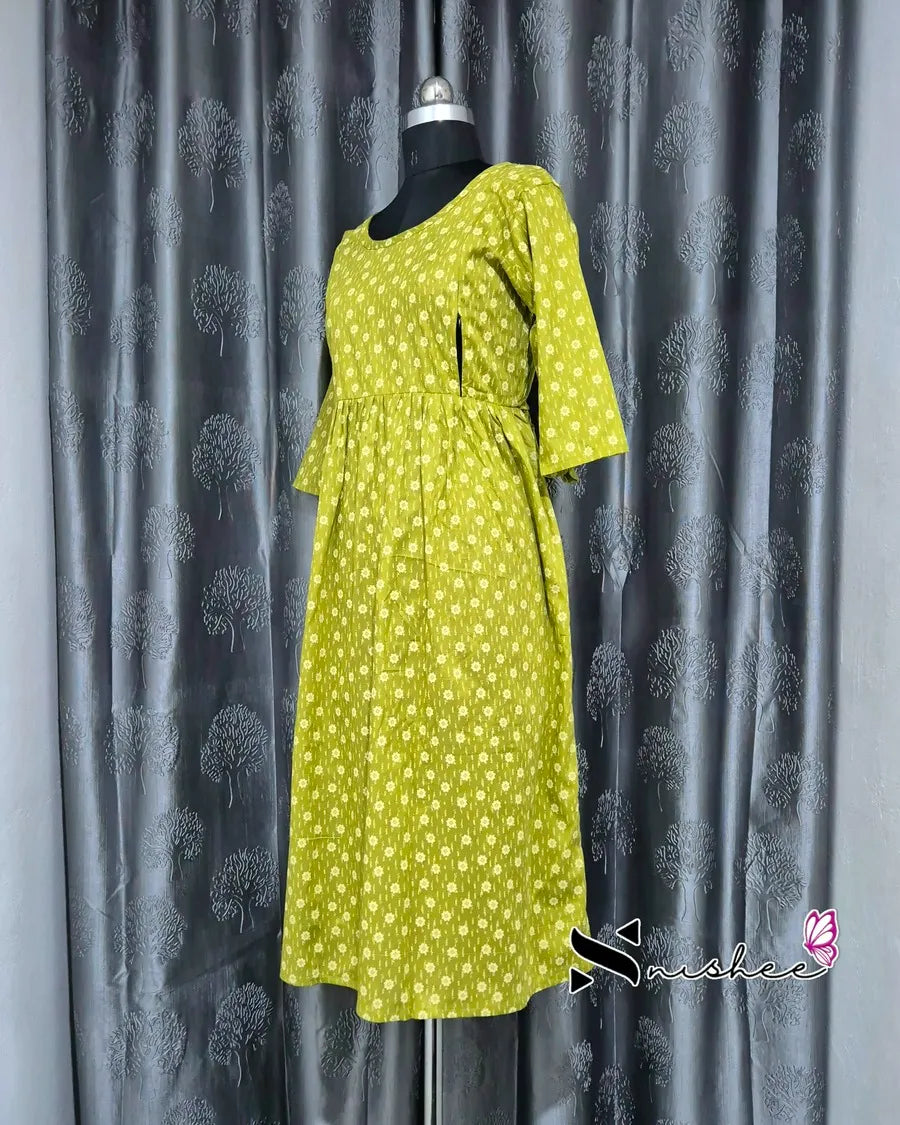 Maternity Feeding Kurti - WITH ZIP (MF046A)