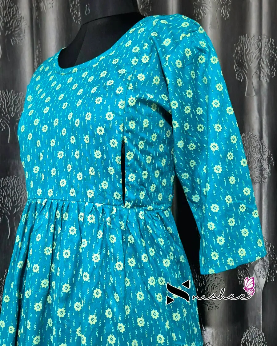 Maternity Feeding Kurti - WITH ZIP (MF046B)