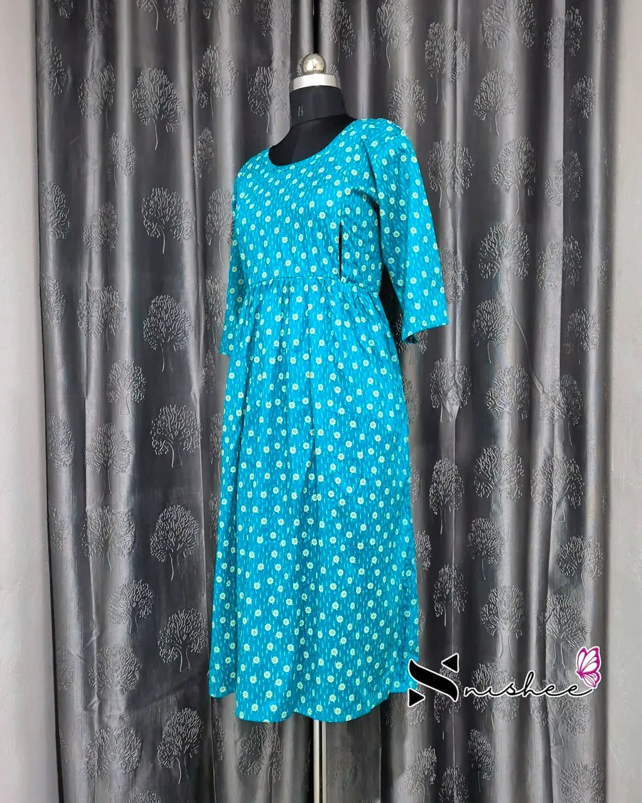 Maternity Feeding Kurti - WITH ZIP (MF046B)