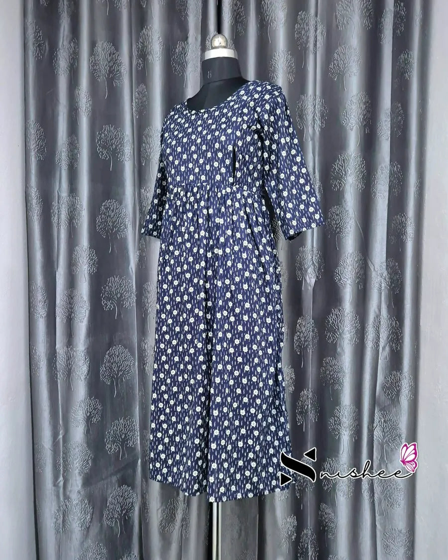 Maternity Feeding Kurti - WITH ZIP (MF046C)