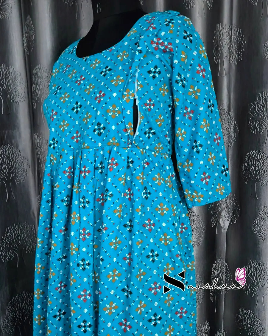 Maternity Feeding Kurti - WITH ZIP (MF050)
