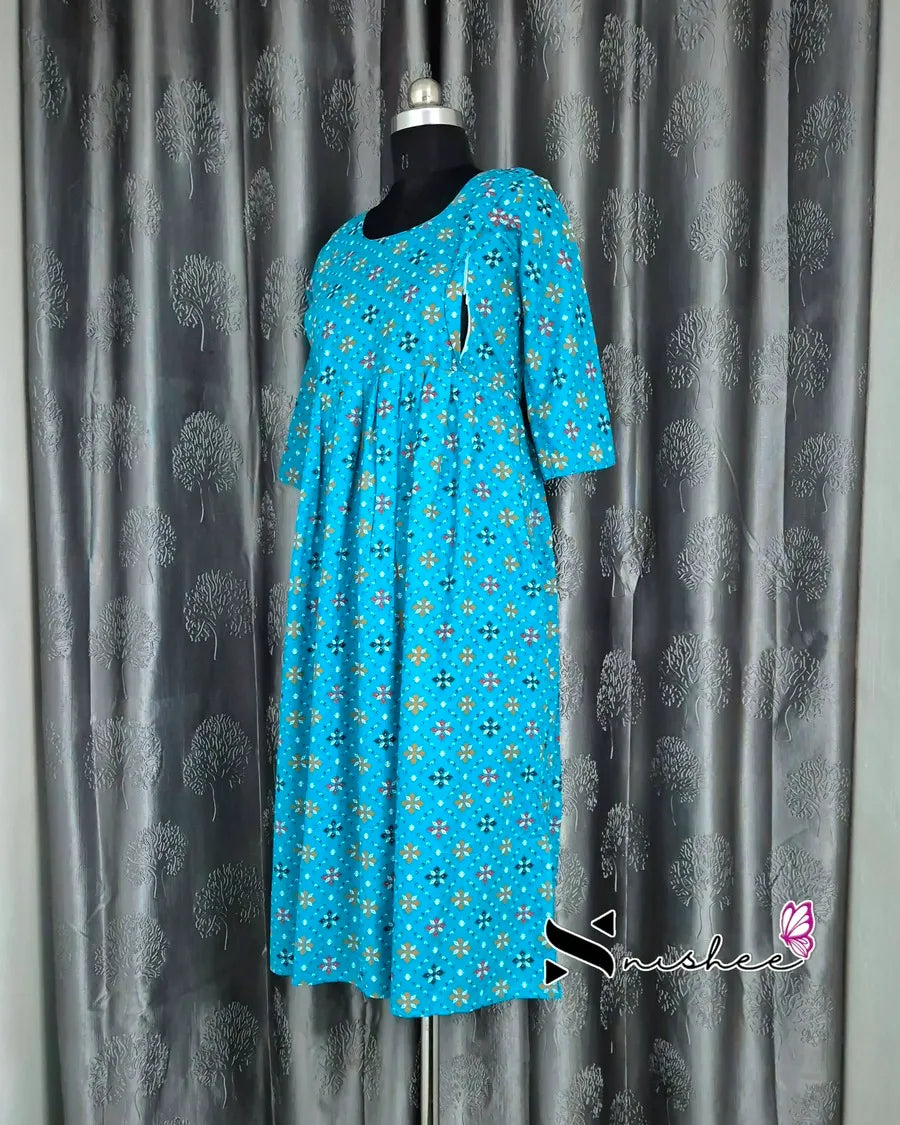 Maternity Feeding Kurti - WITH ZIP (MF050)