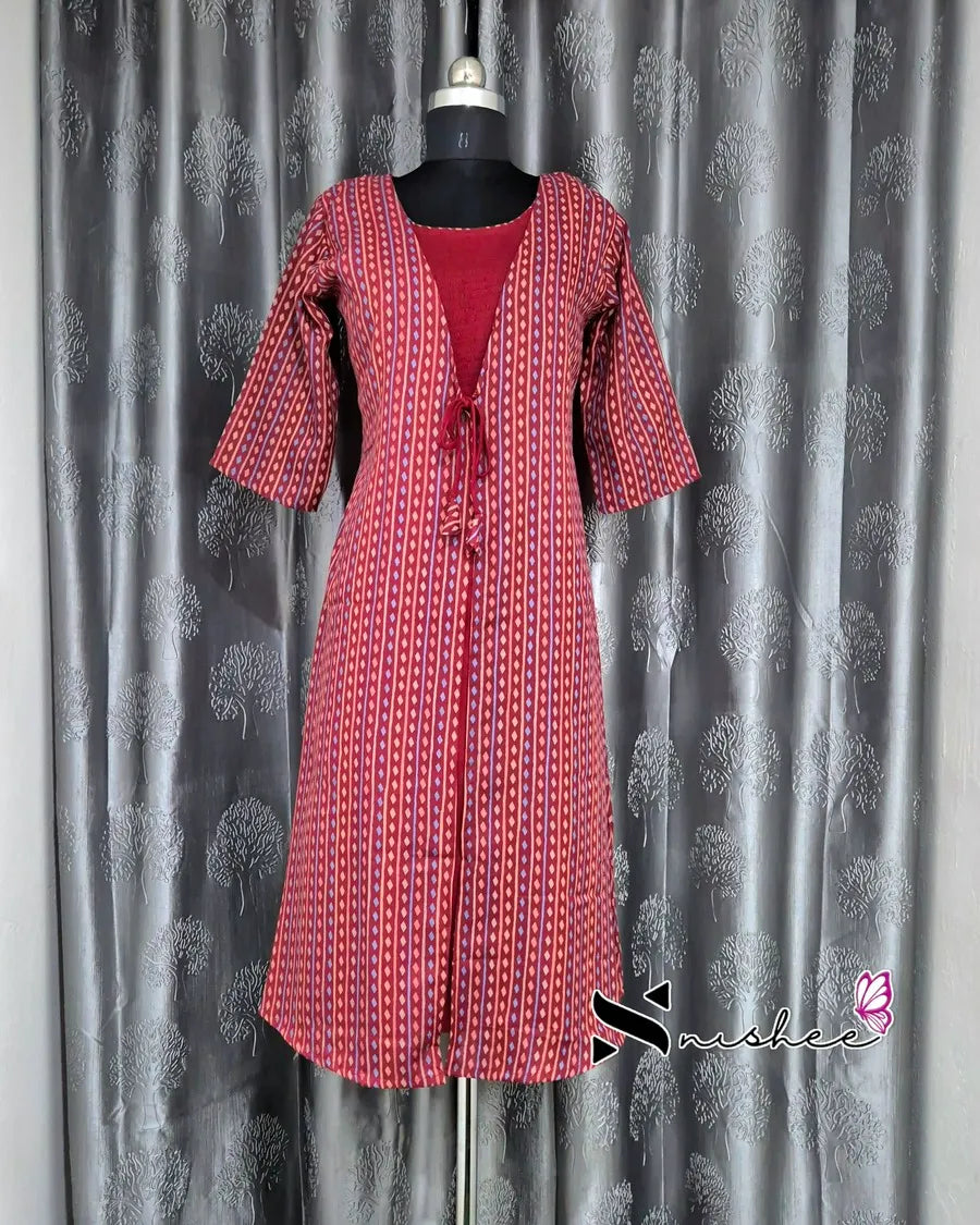 Maternity Feeding Kurti - WITH ZIP (MF052)