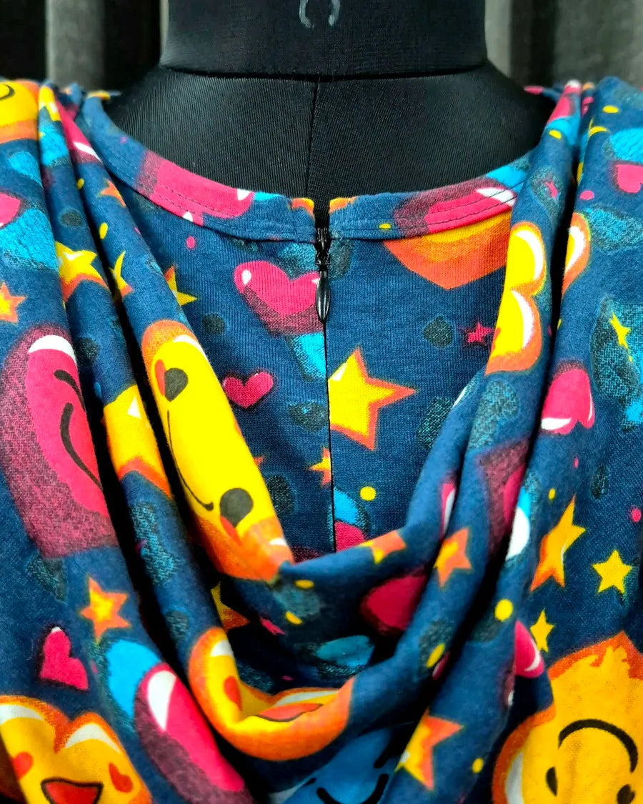 Joy Hearts - Shawl Maxi - Full Length