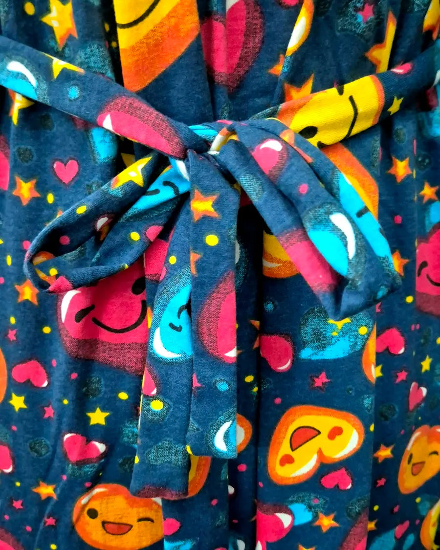 Joy Hearts - Shawl Maxi - Full Length