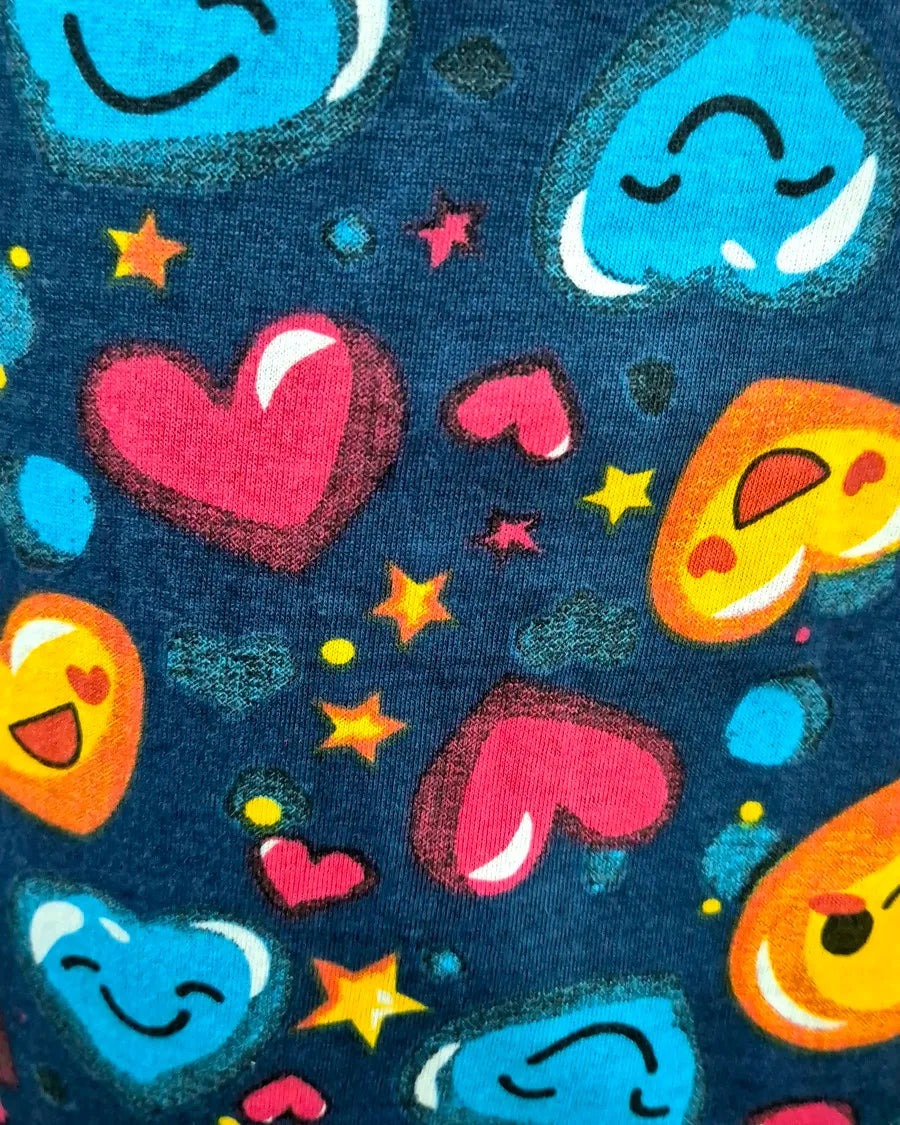 Joy Hearts - Shawl Maxi - Full Length