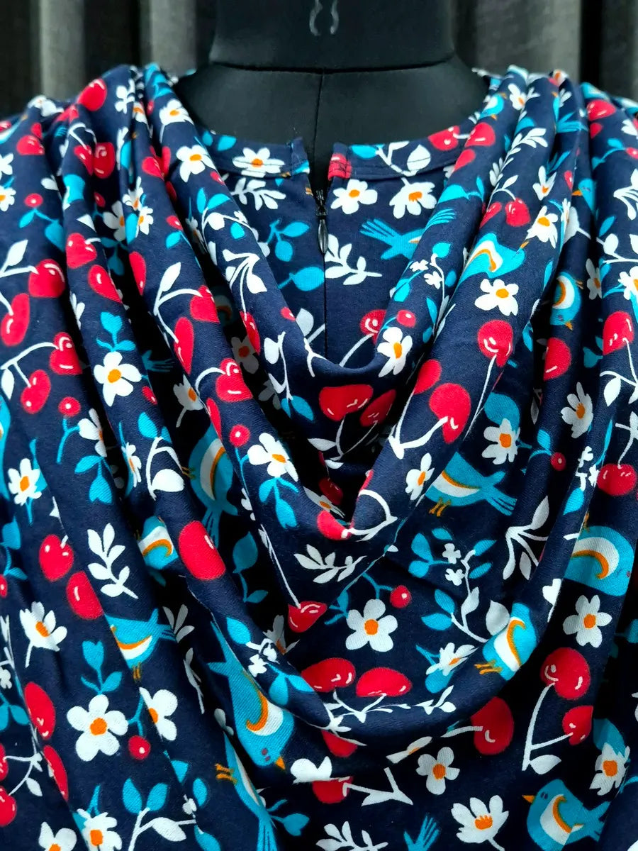 Cherry Sparrow - Shawl Maxi - Full Length - Plus Size