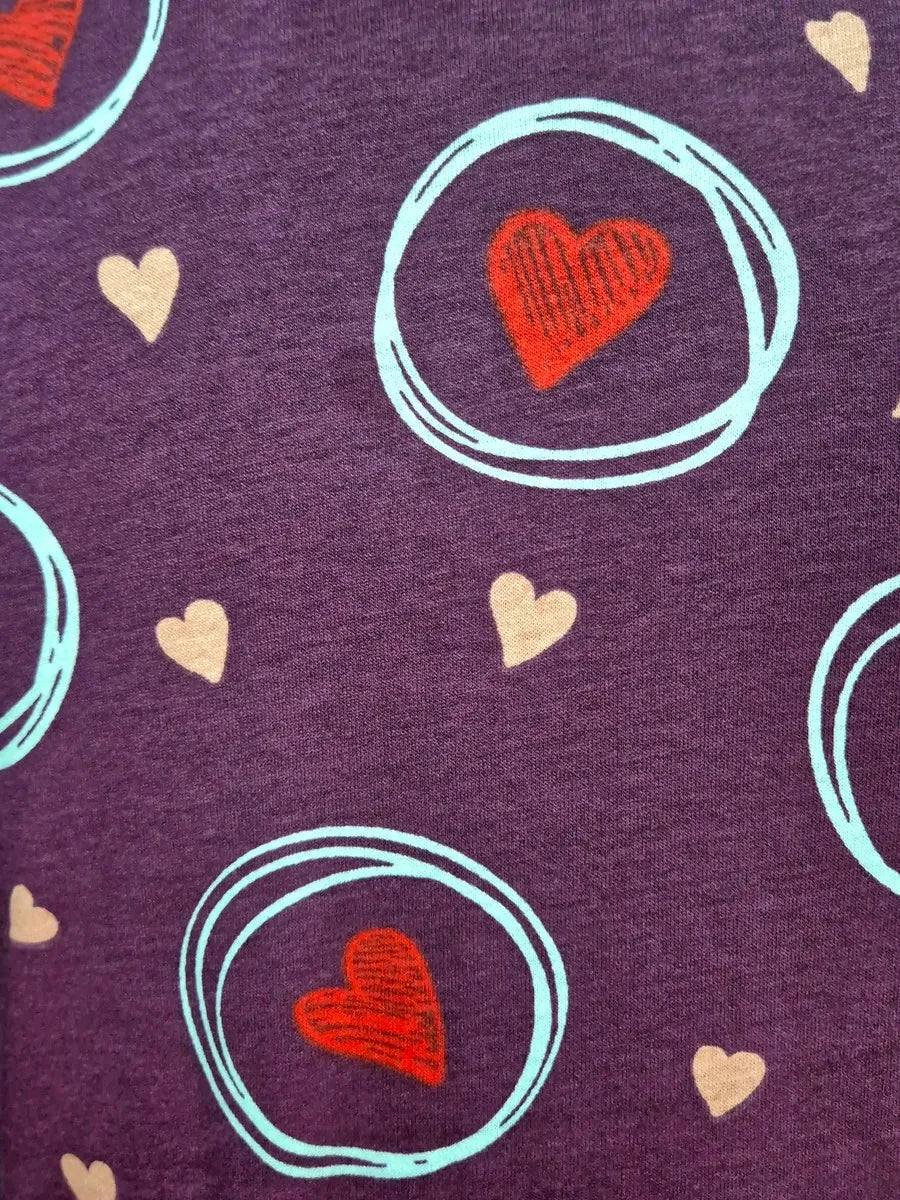 Revolving Heart - Shawl Maxi - Full Length - Plus Size