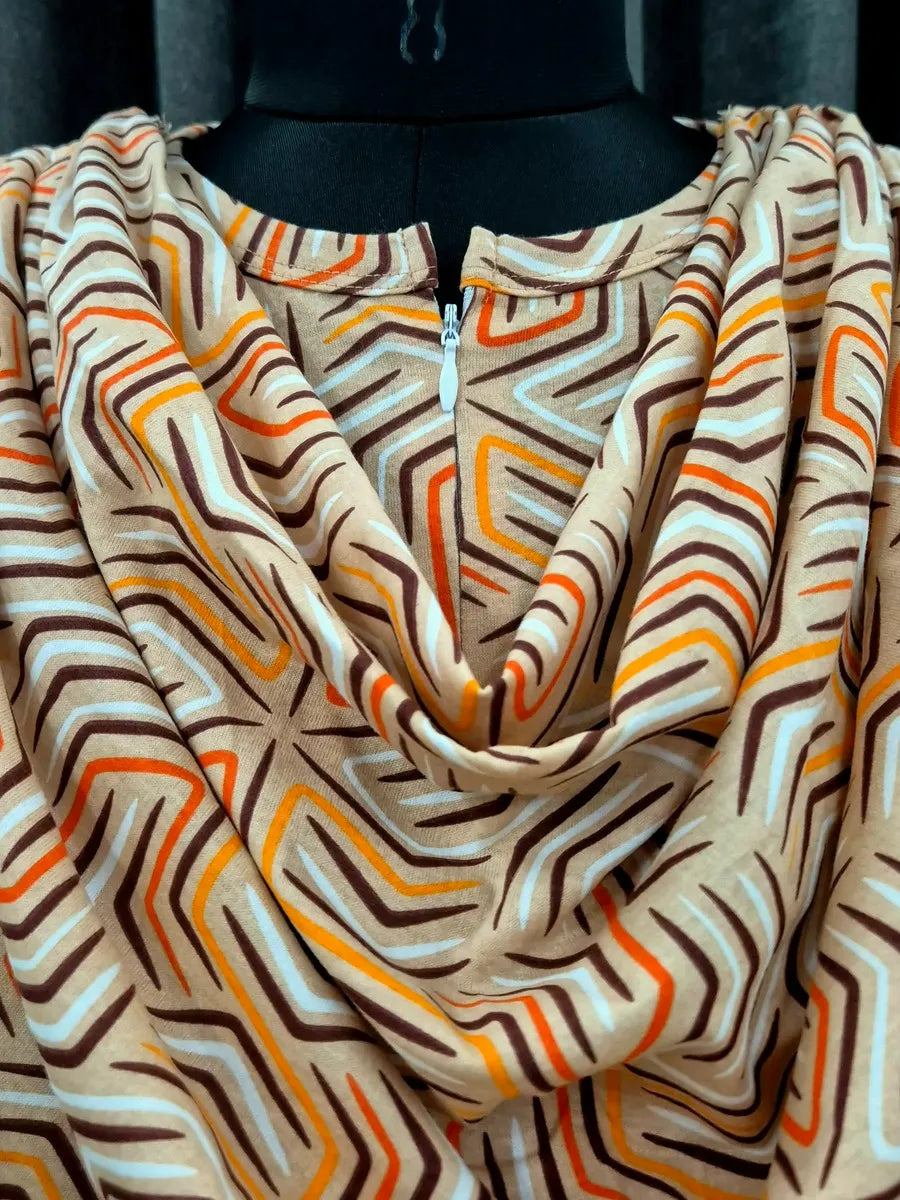 Hexa Rings - Shawl Maxi - Full Length - Plus Size