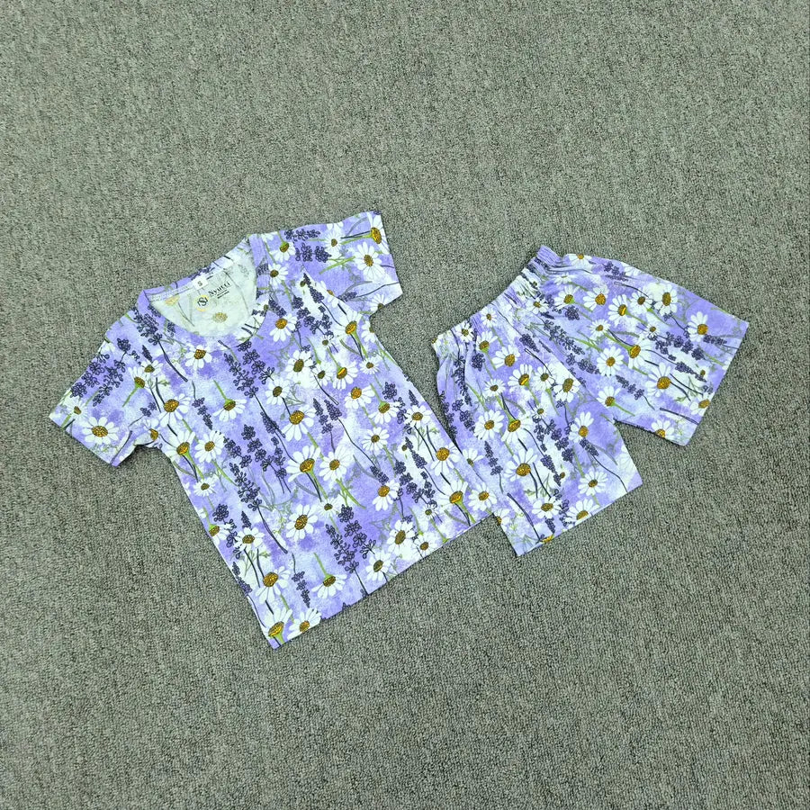 Lavender Unisex Kids Co-Ord Set