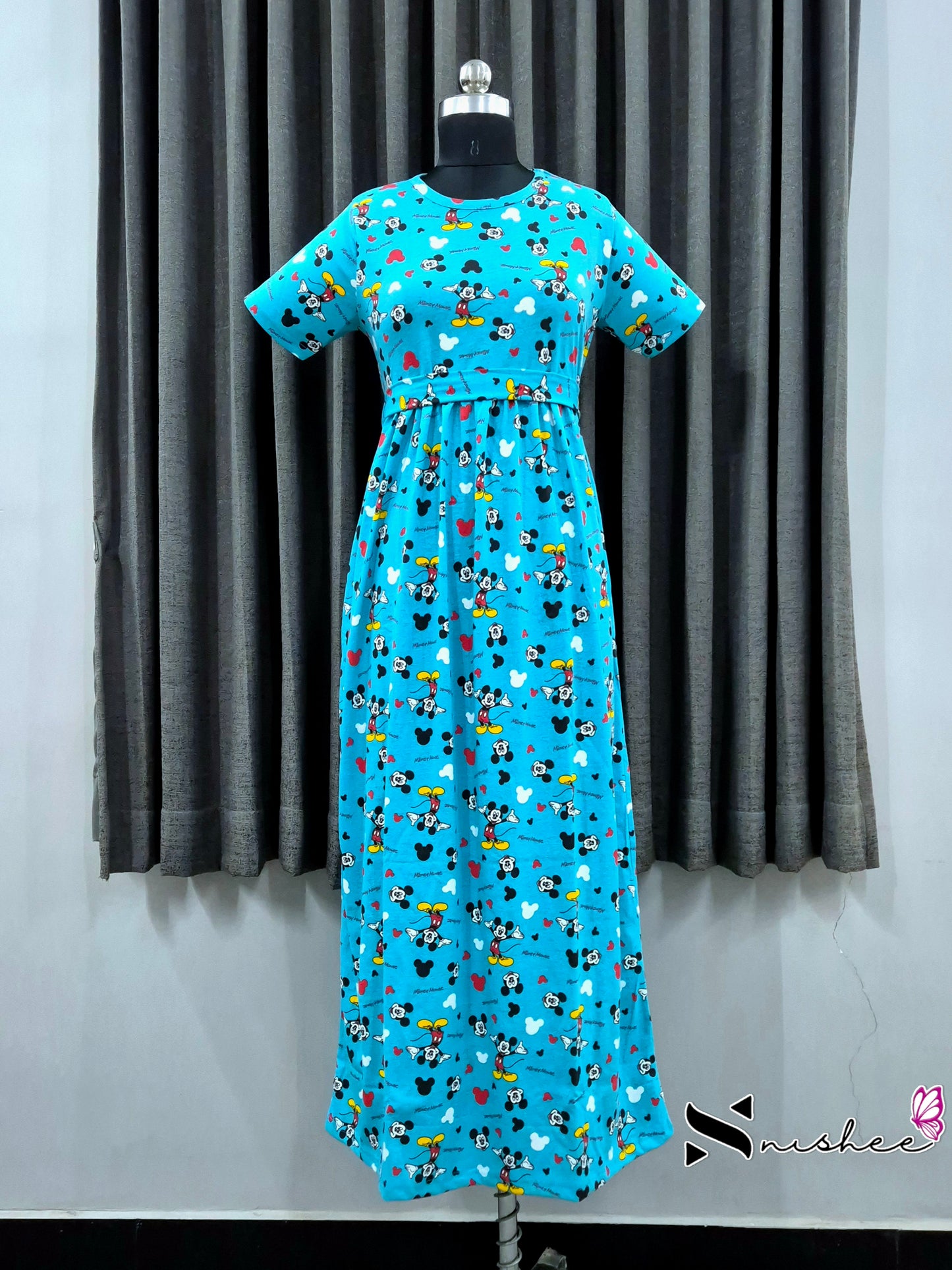 Mickey Mouse Everyday Casual Maxi with detachable belt