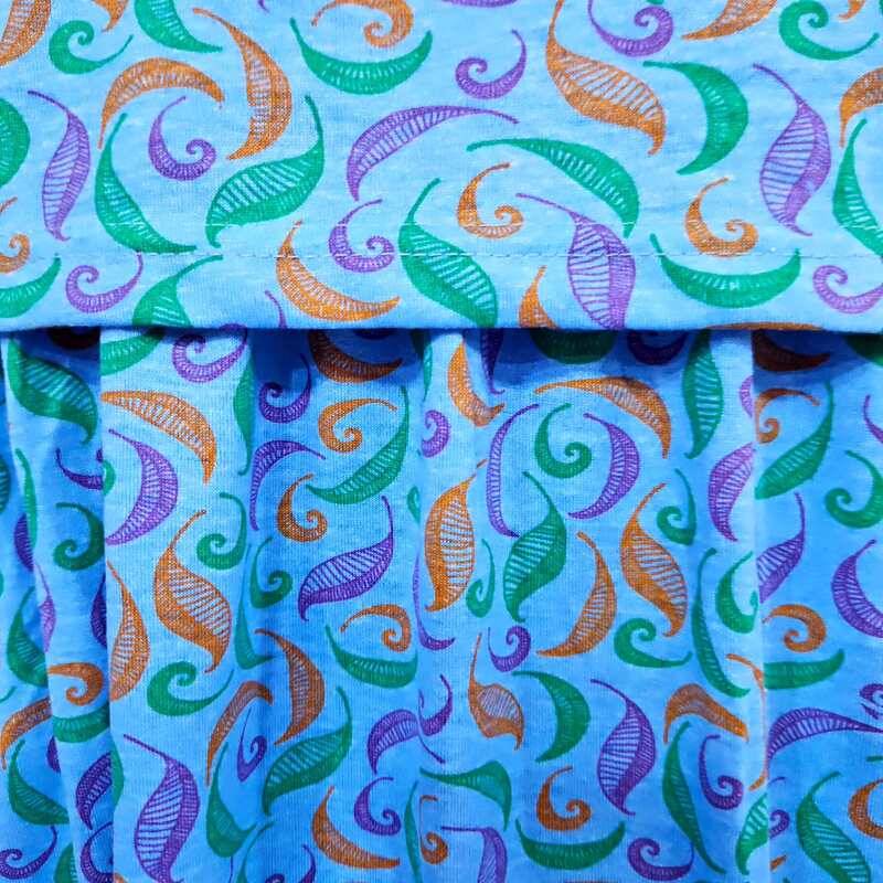 Blue Willow - Pull Up - Midi Length