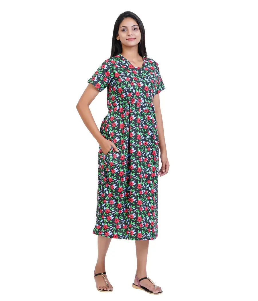 Poppy - Side Pull - Midi Length