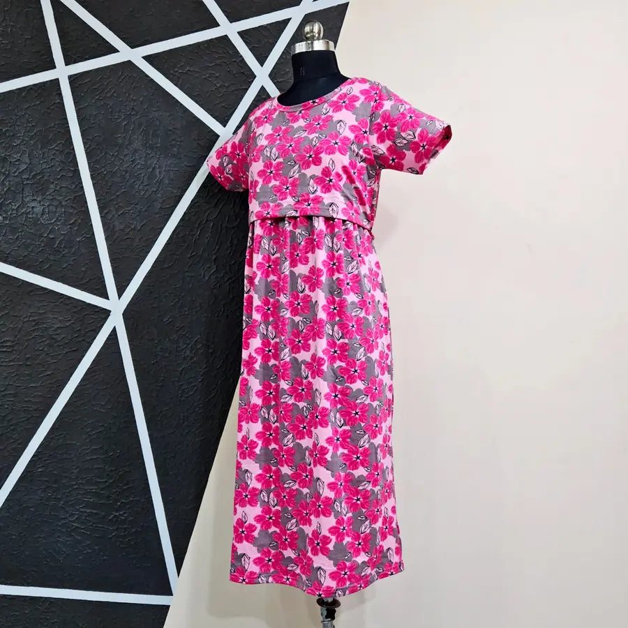 Hibiscus - Pull Up - Midi Length