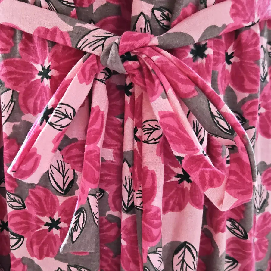 Hibiscus - Pull Up - Midi Length