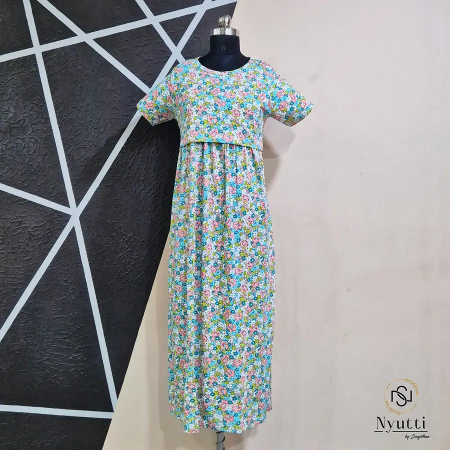 Floret - Pull Up - Full Length - Plus Size