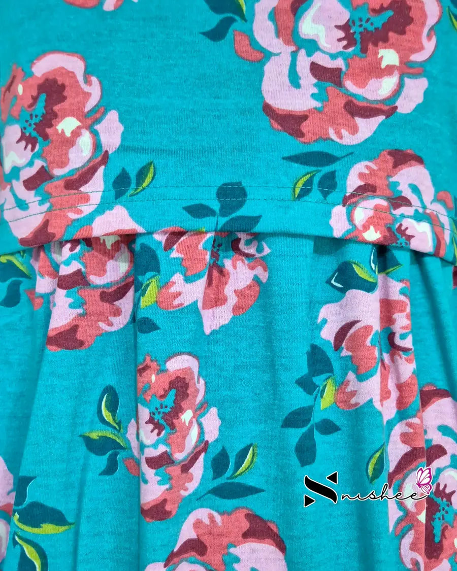 Blue Rose - Pull Up - Full Length - Plus Size