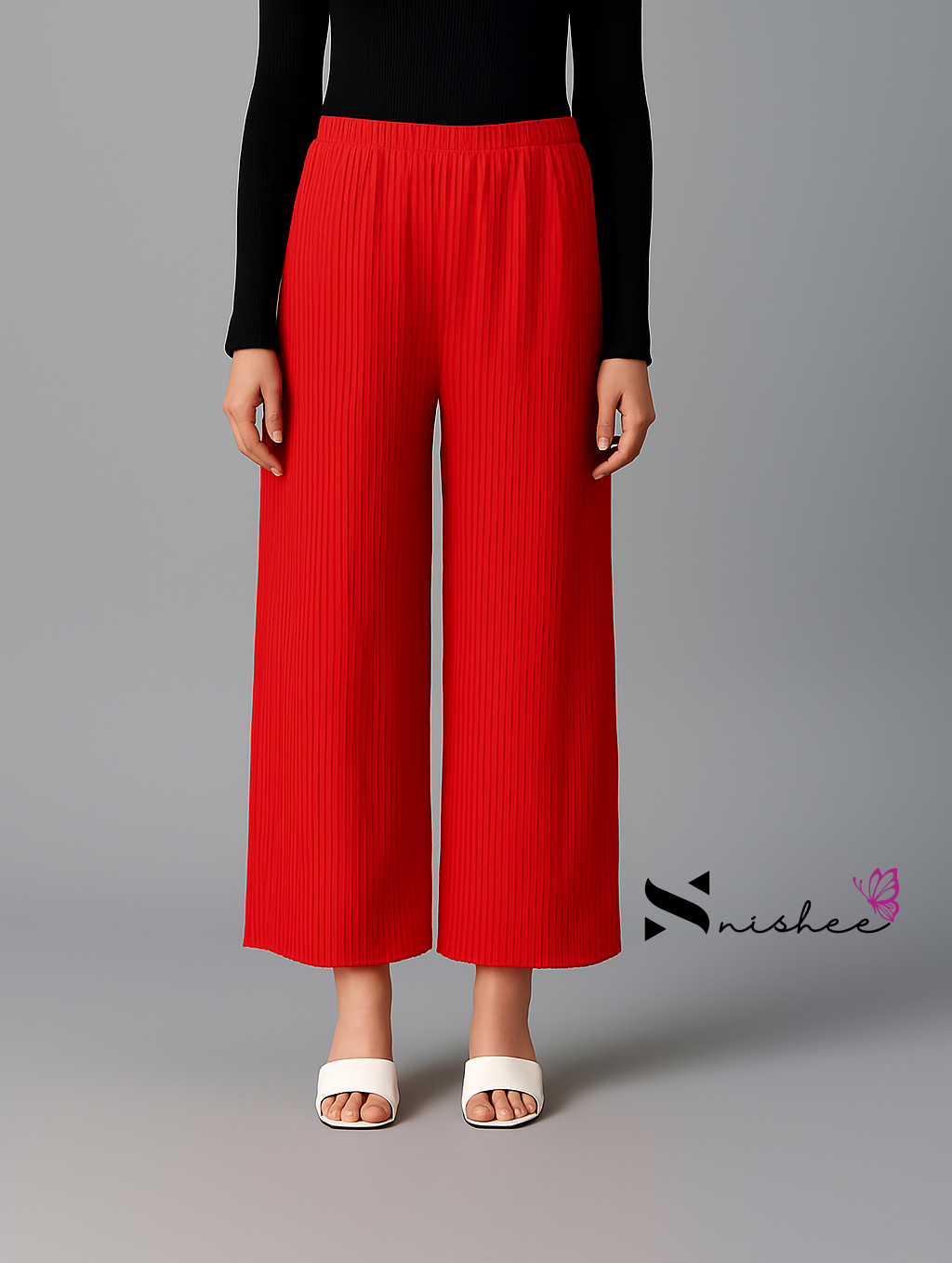 Popcorn Palazzo Pant