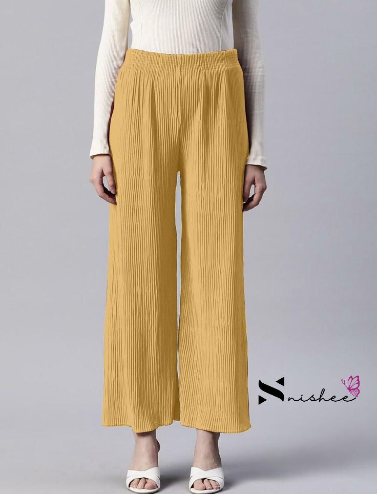 Popcorn Palazzo Pant