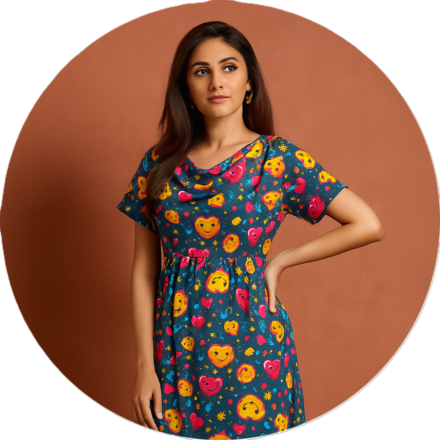 Detachable Shawl Maxi