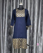 Foil Printed Red Kurti