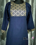 Foil Printed Red Kurti