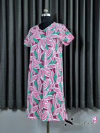 Caladium V-Neck Long Tshirt