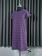 Polka Dots Round Neck Long Tshirt