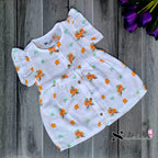 Muslin Button Frocks - Size 6 to 12 Months