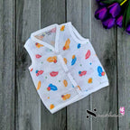 Muslin Button Jablas - Size New Born