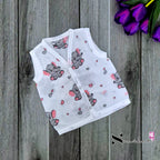Muslin Button Jablas - Size 0 to 3 Months