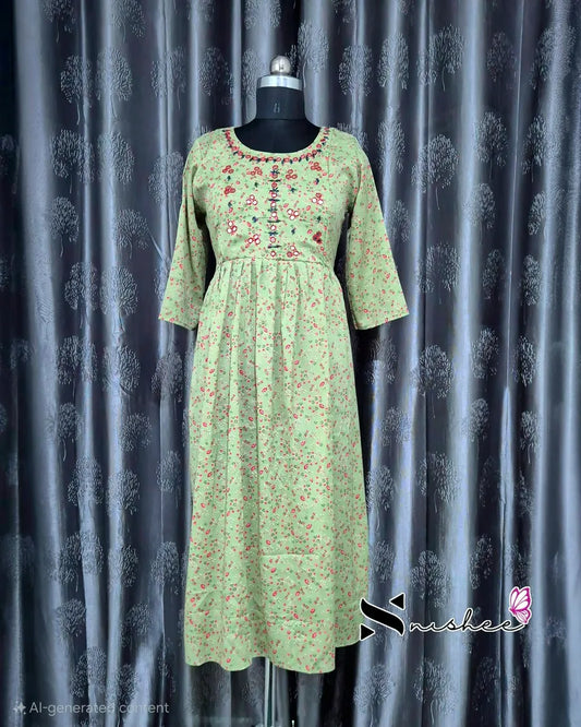 Maternity Feeding Kurti - WITH ZIP (MF001)