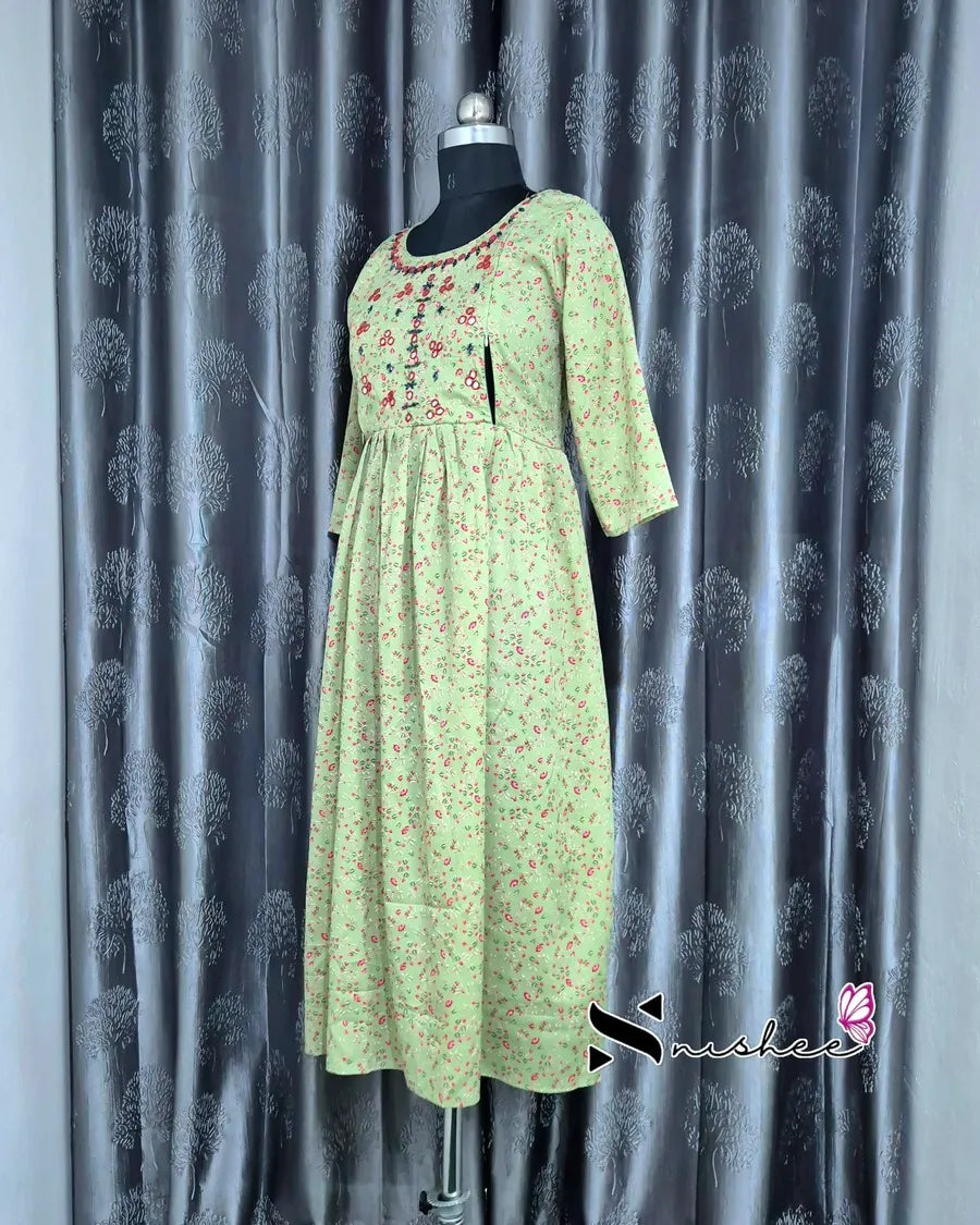 Maternity Feeding Kurti - WITH ZIP (MF001)