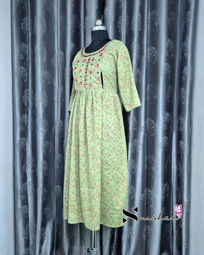 Maternity Feeding Kurti - WITH ZIP (MF001)