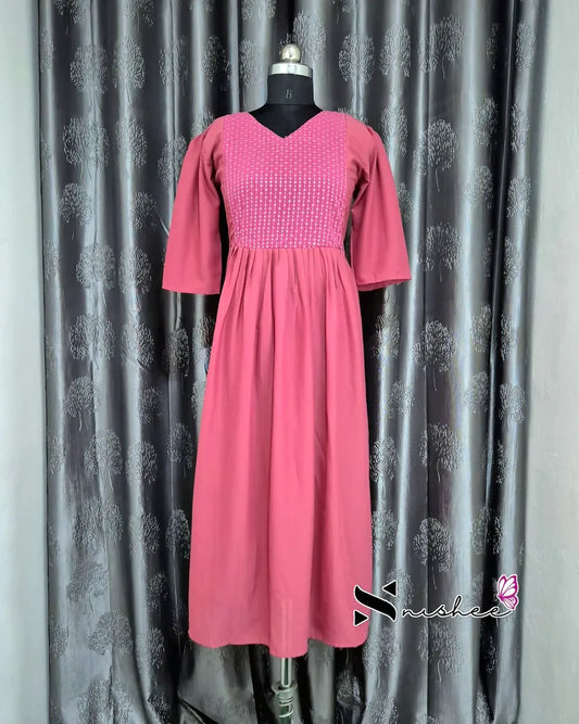 Maternity Feeding Kurti - WITH ZIP (MF007)