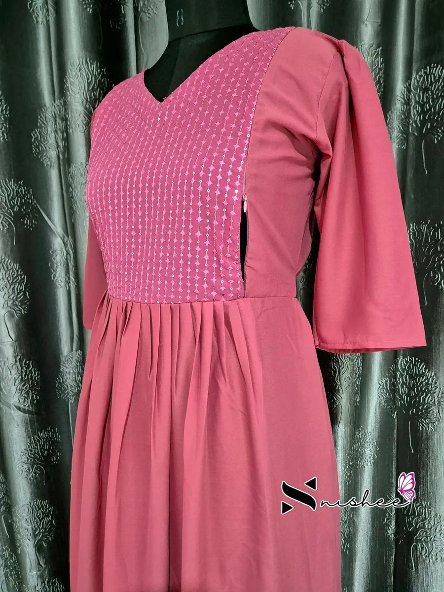 Maternity Feeding Kurti - WITH ZIP (MF007)