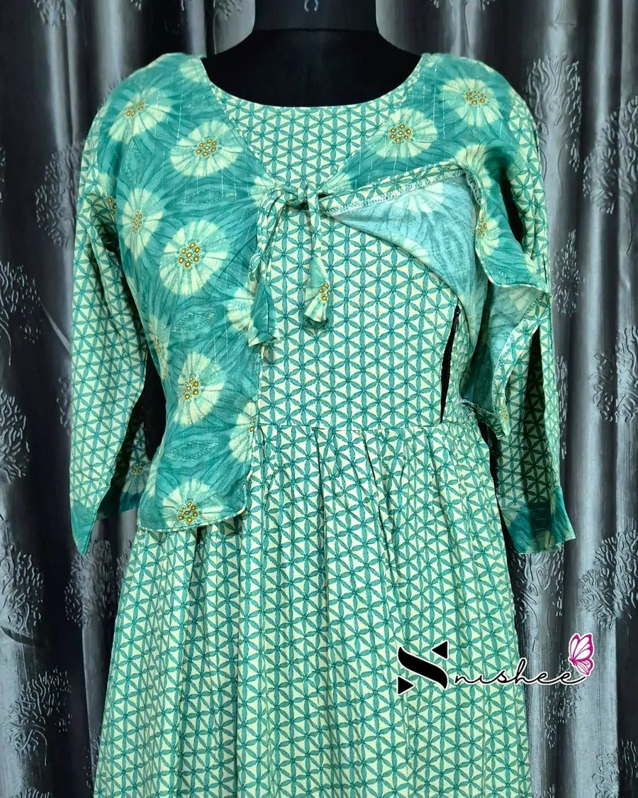 Maternity Feeding Kurti - WITH ZIP (MF008)