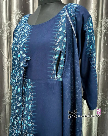 Maternity Feeding Kurti - WITH ZIP (MF010)