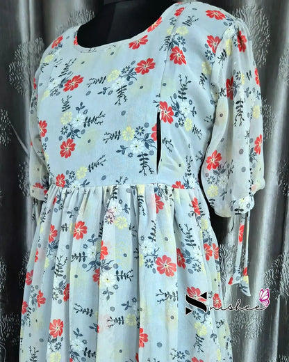 Maternity Feeding Kurti - WITH ZIP (MF011)
