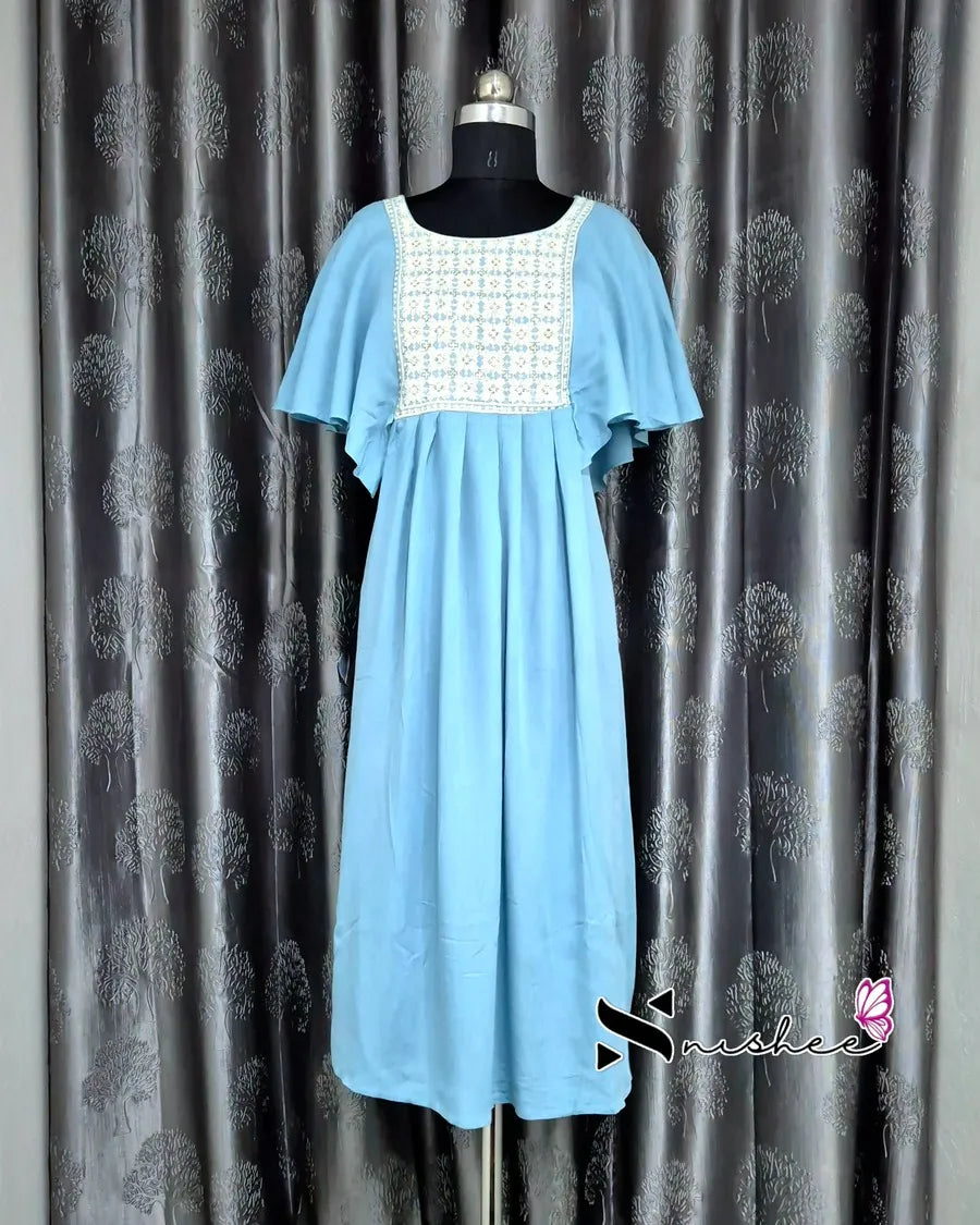 Maternity Feeding Kurti - WITH ZIP (MF013)