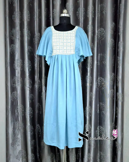 Maternity Feeding Kurti - WITH ZIP (MF013)