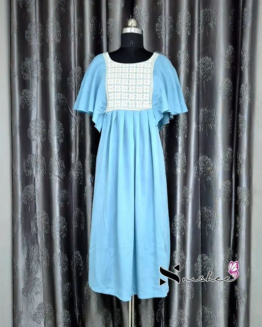 Maternity Feeding Kurti - WITH ZIP (MF013)