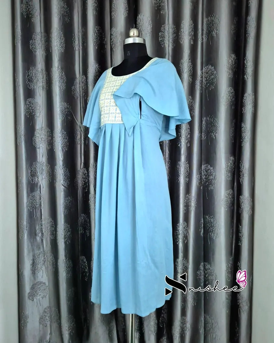 Maternity Feeding Kurti - WITH ZIP (MF013)